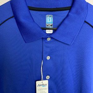 Nike Golf Tour Performance Tech Striped Polo Men’s size 3XLT